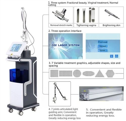 Clinic Co2 Frakcyjny sprzęt kosmetyczny do leczenia skóry