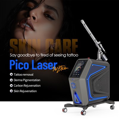 Q Switch Nd Yag Laser Pico All Color Maszyna do usuwania tatuażu